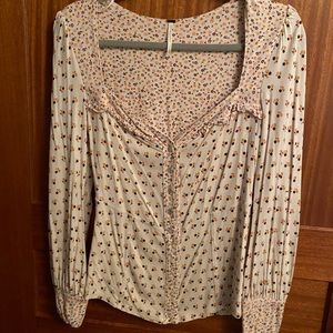 Free People long sleeve shirt
